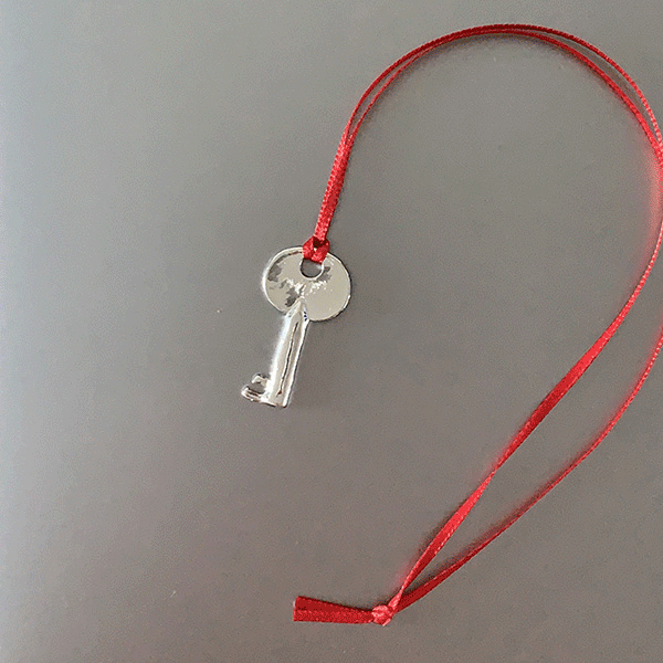 (MADE BY SONG) red key ring  🗝 🔐